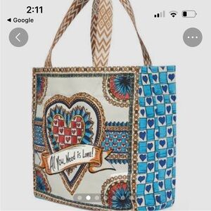 Brighton Believe in Love Tote  bag